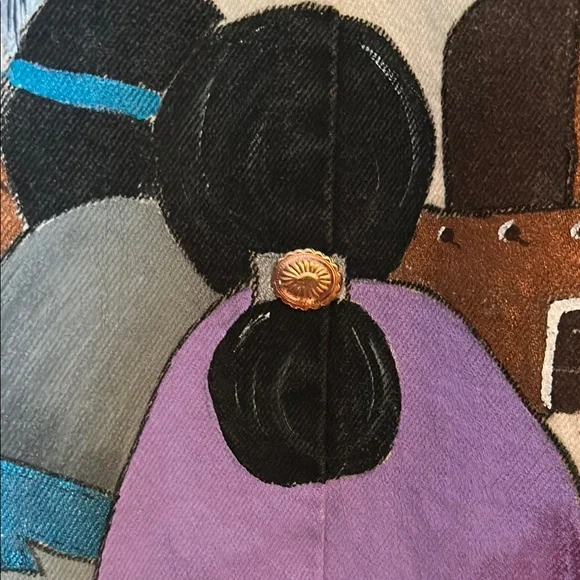 Ladies Handmade Cotton Duster Coat - Picture 4 of 6